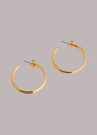 Large Double Hoop Earring