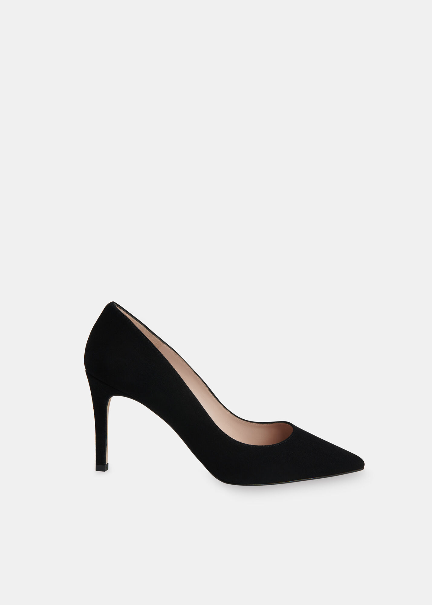 Black suede high heel shoes cheap
