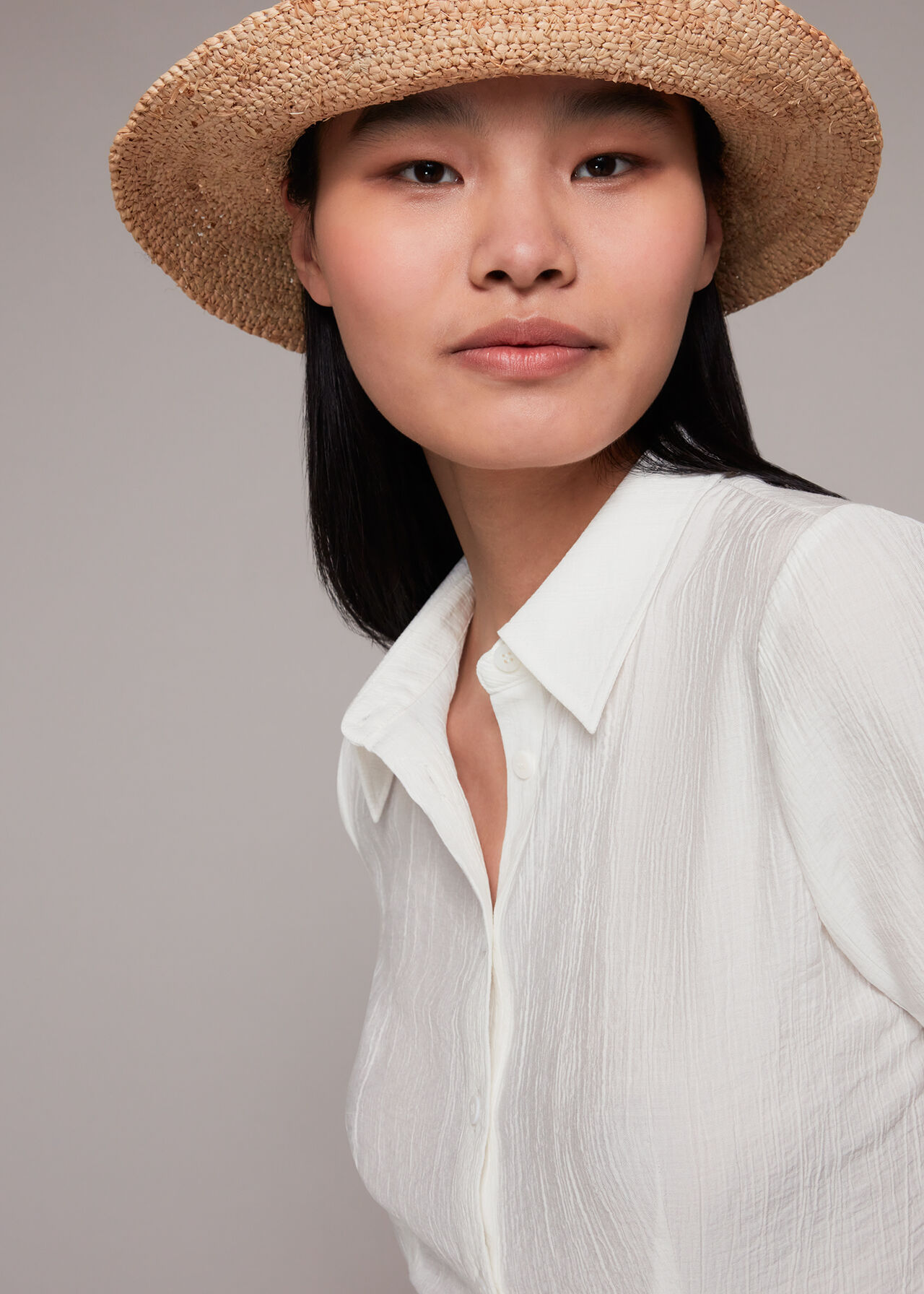 Lizzie Textured Shirt