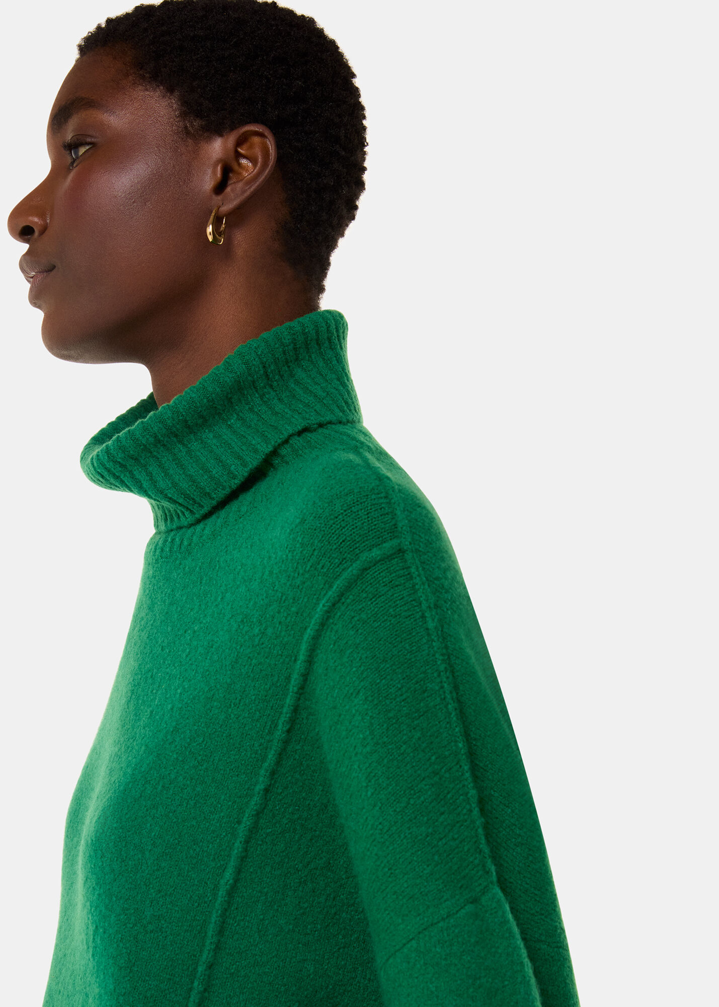 正式的 whistles-wool-mix-roll-neck- トップス