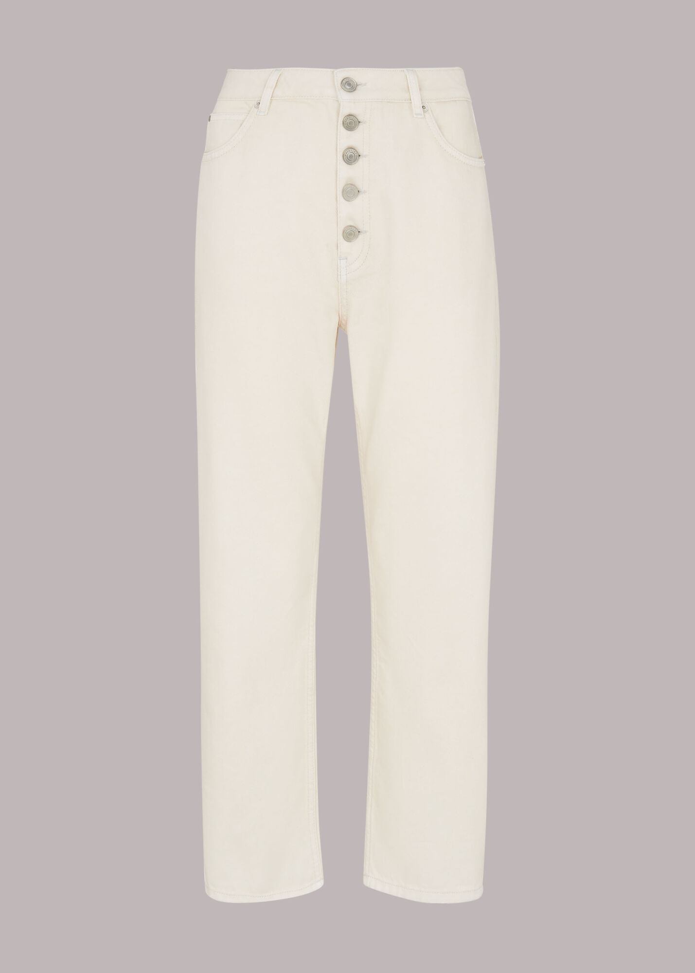 Ivory Authentic Hollie Button Jean WHISTLES Whistles