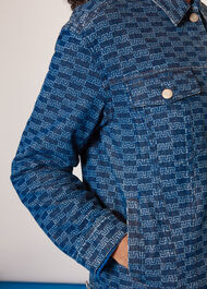 Tangle Check Denim Jacket