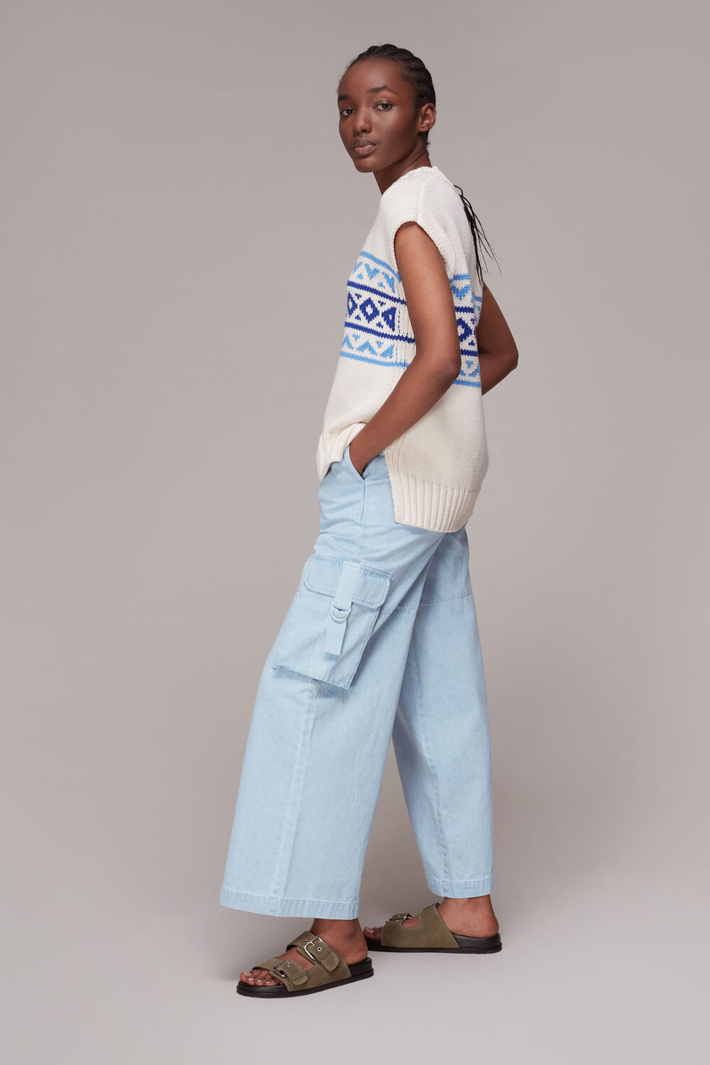 Evie Pull Leg Trouser