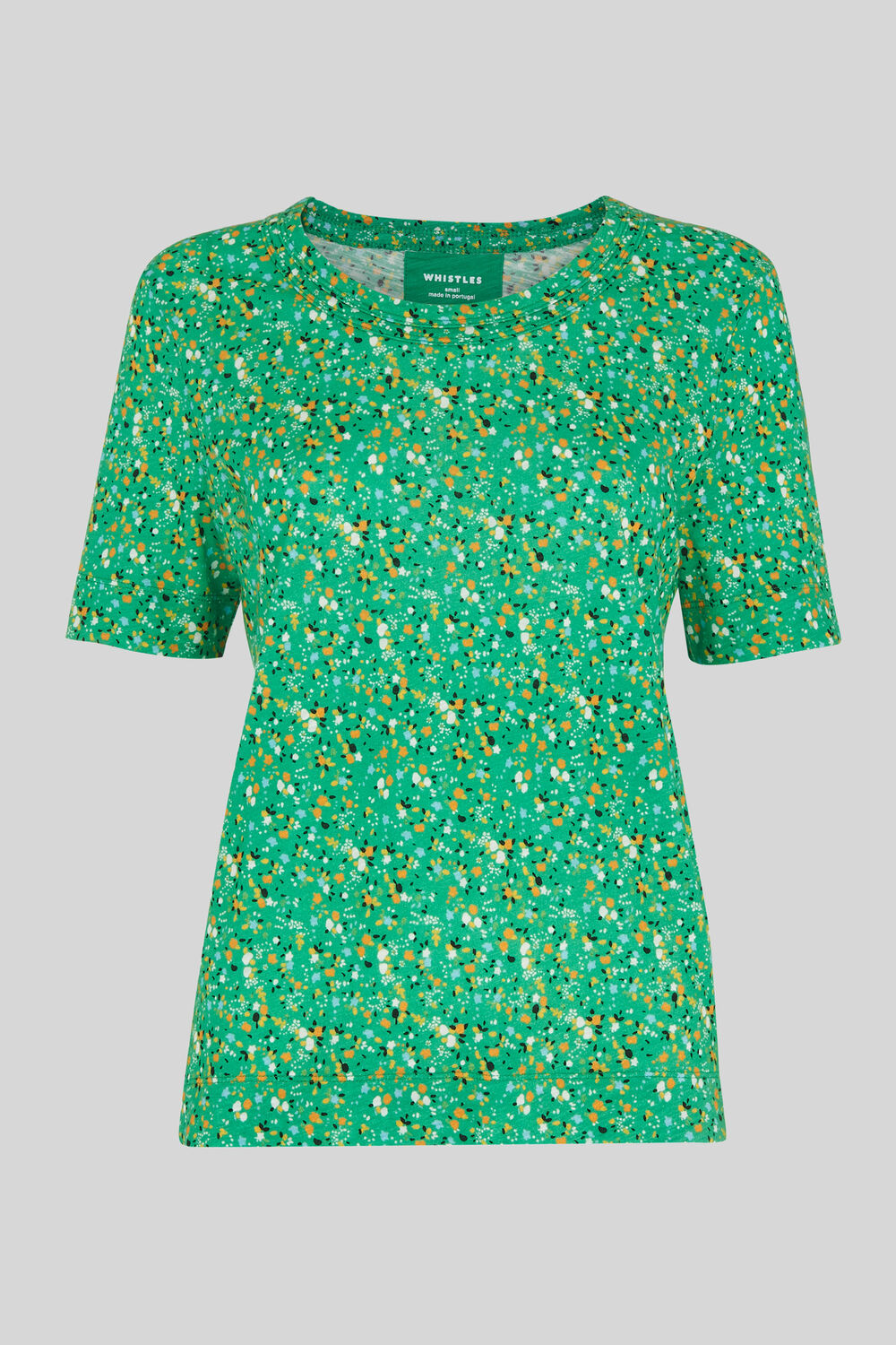 Ditsy Blossom Rosa TShirt Green/Multi