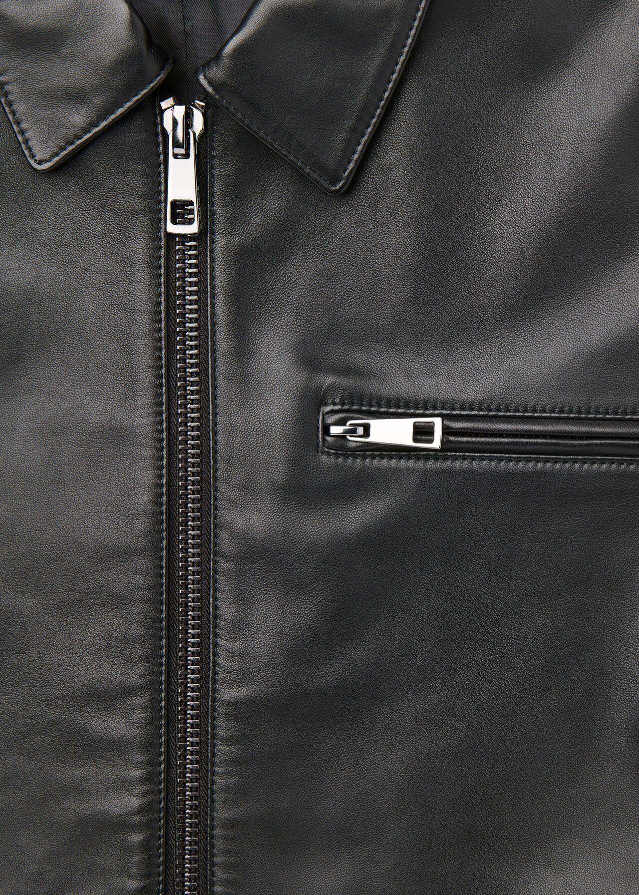 Kate Zip Leather Jacket