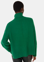 Wool Mix Roll Neck Knit