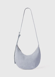 Small Sia Suede Crossbody Bag