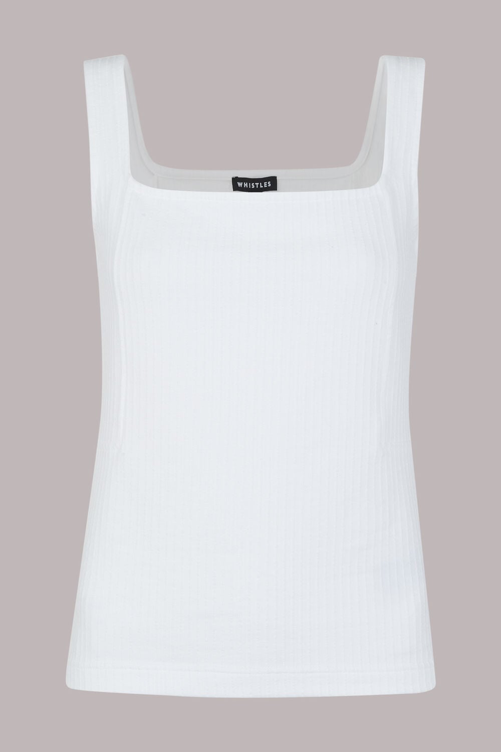 Square Neck Rib Tank