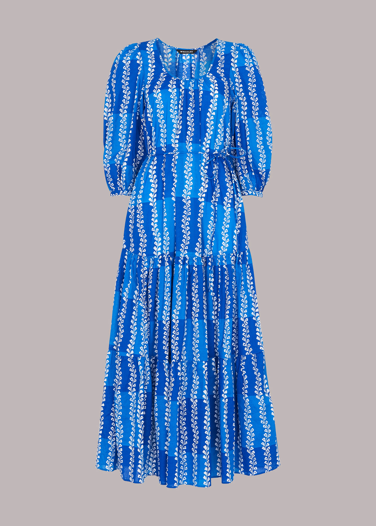 Trailing Leaf Trapeze Dress
