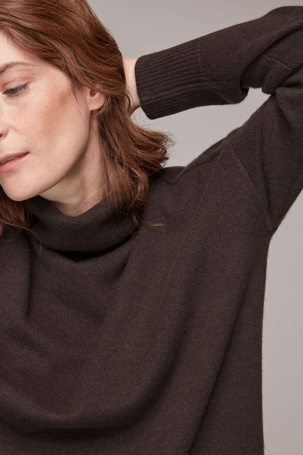 Cashmere Roll Neck Jumper