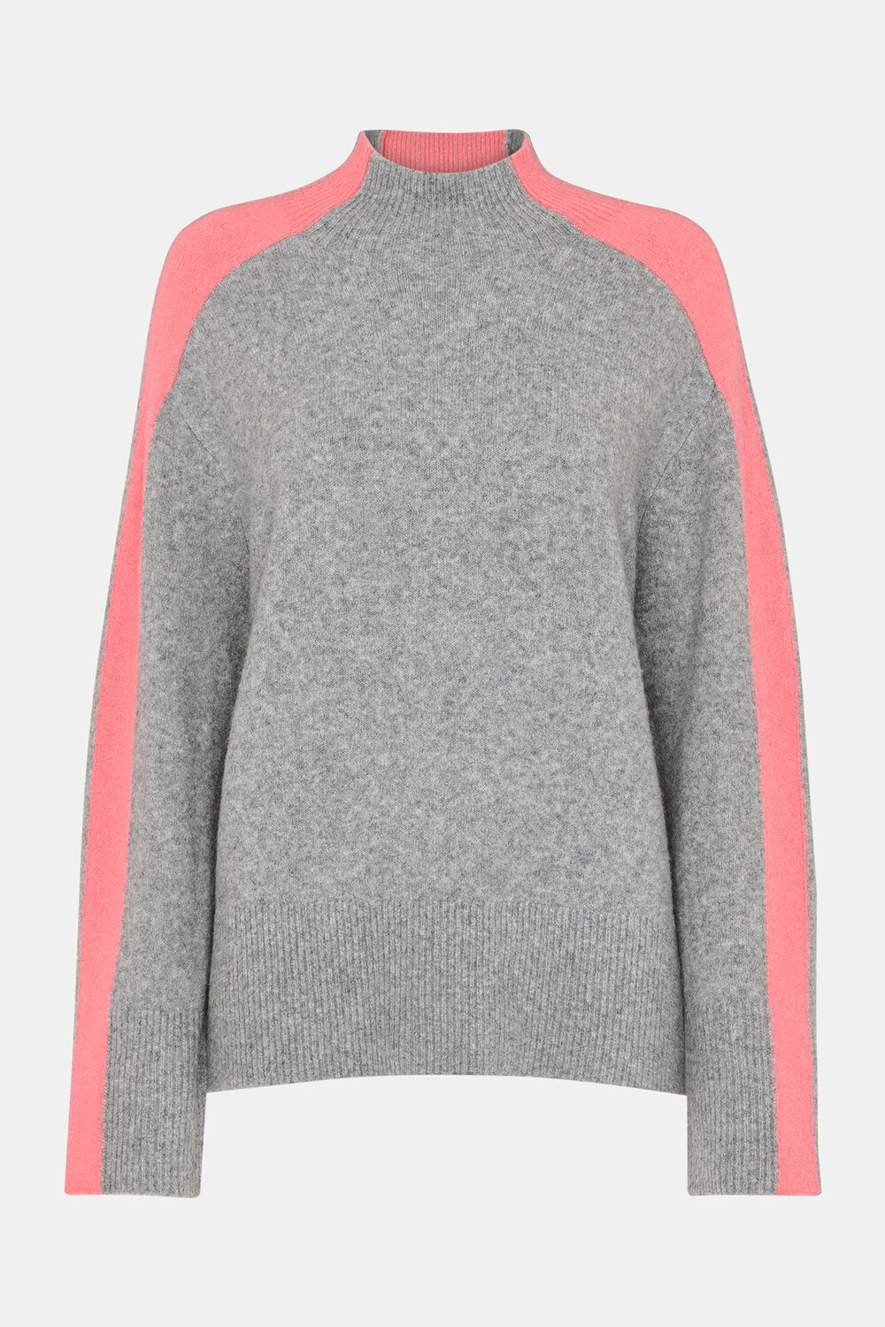 Colour Block Wool Mix Knit