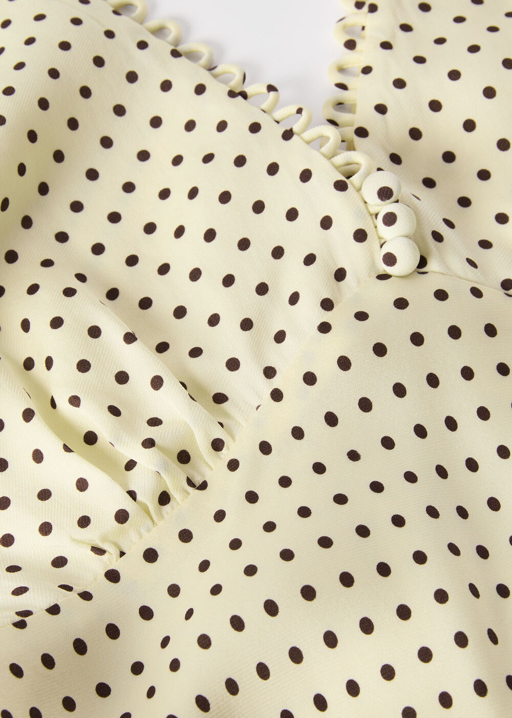 Mini Spot Sleeveless Dress