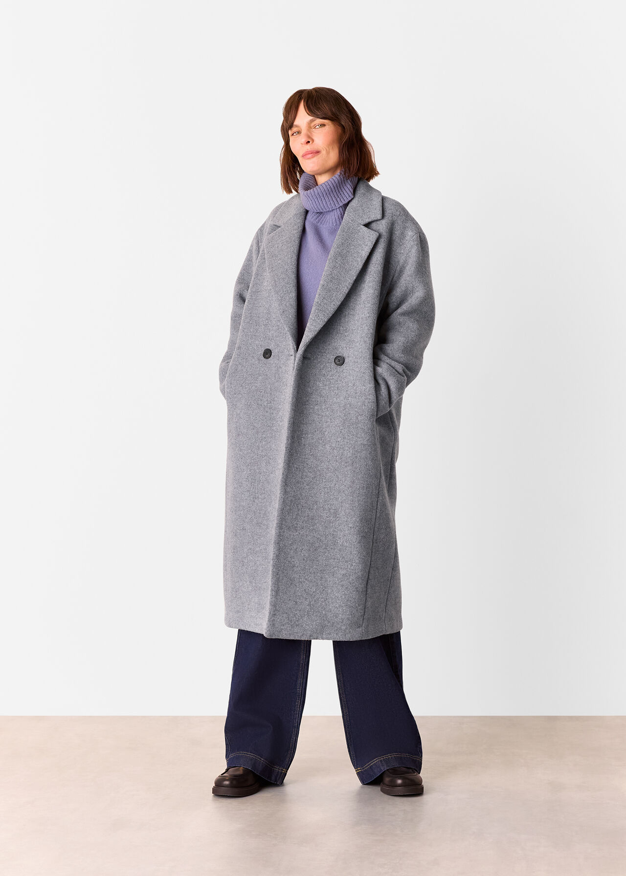 Eliza Double Breasted Coat