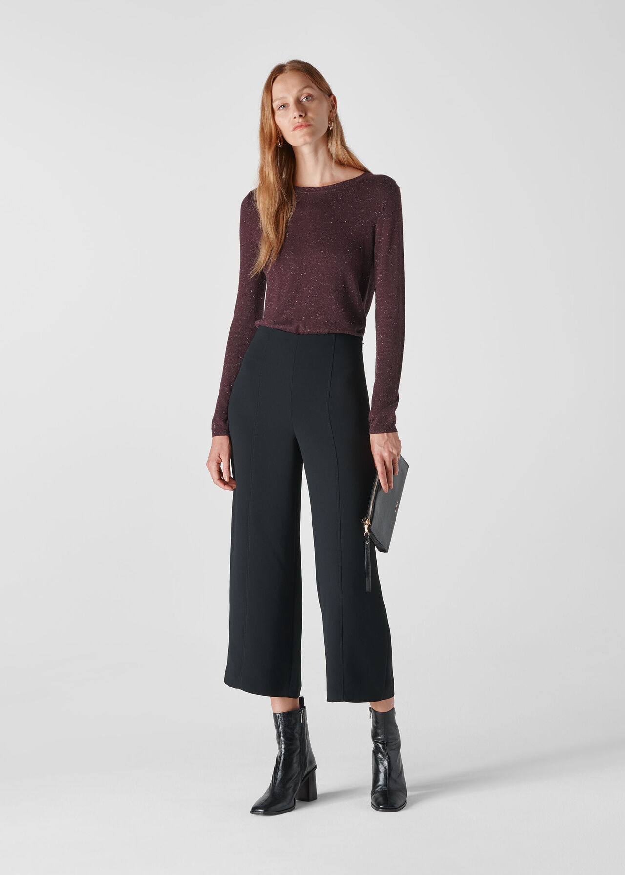 Annie Sparkle Crew Neck Knit