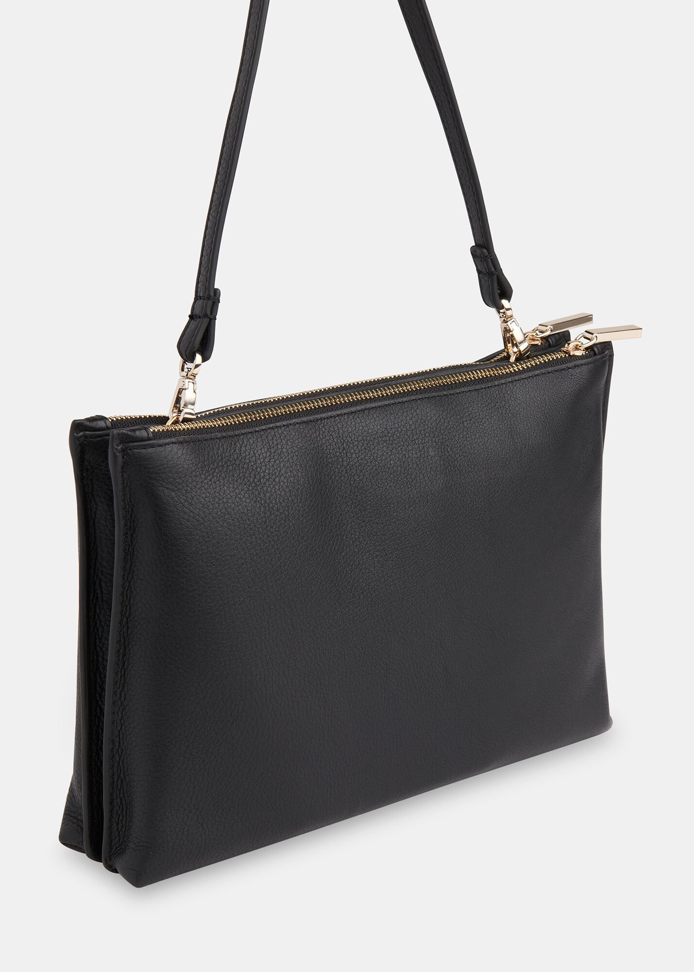 Whistles 2024 black clutch