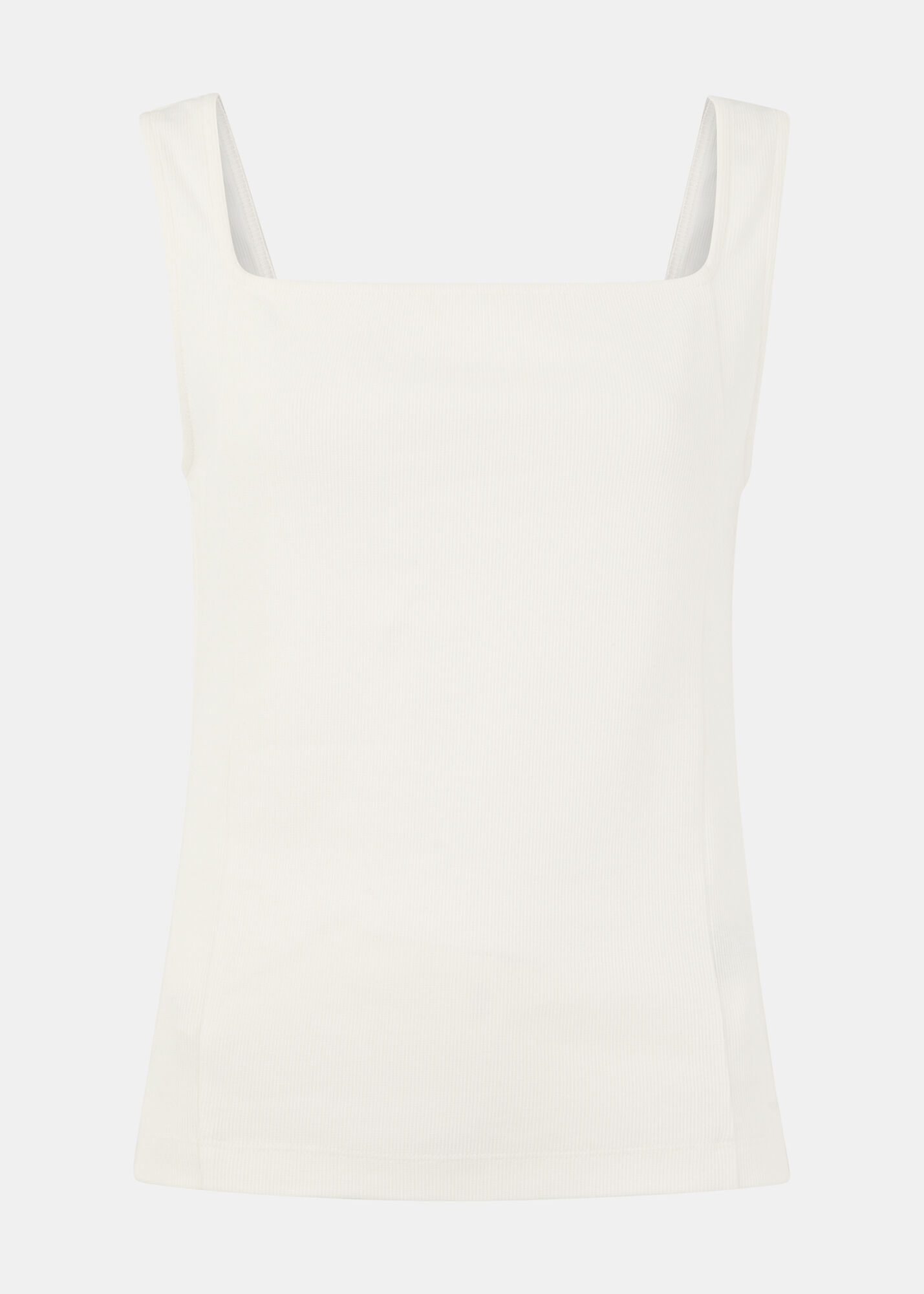White Square Neck Tank | WHISTLES | Whistles US |