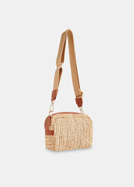 Straw Bibi Crossbody Bag