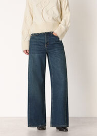 Panel Wide Leg Jean