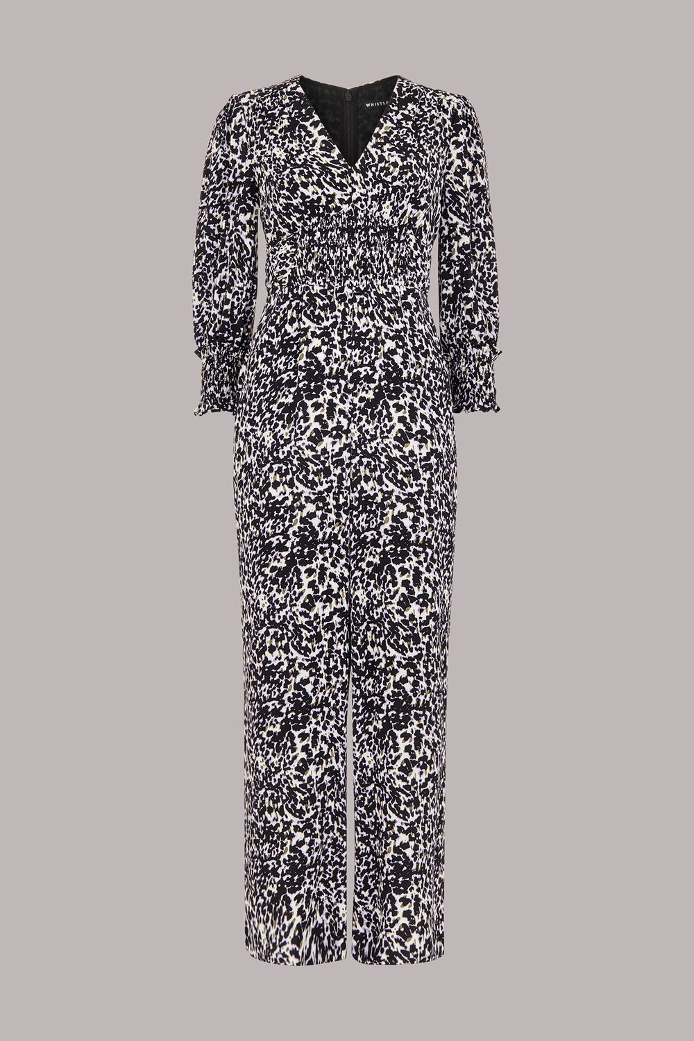 Smudged Cheetah Jumpsuit