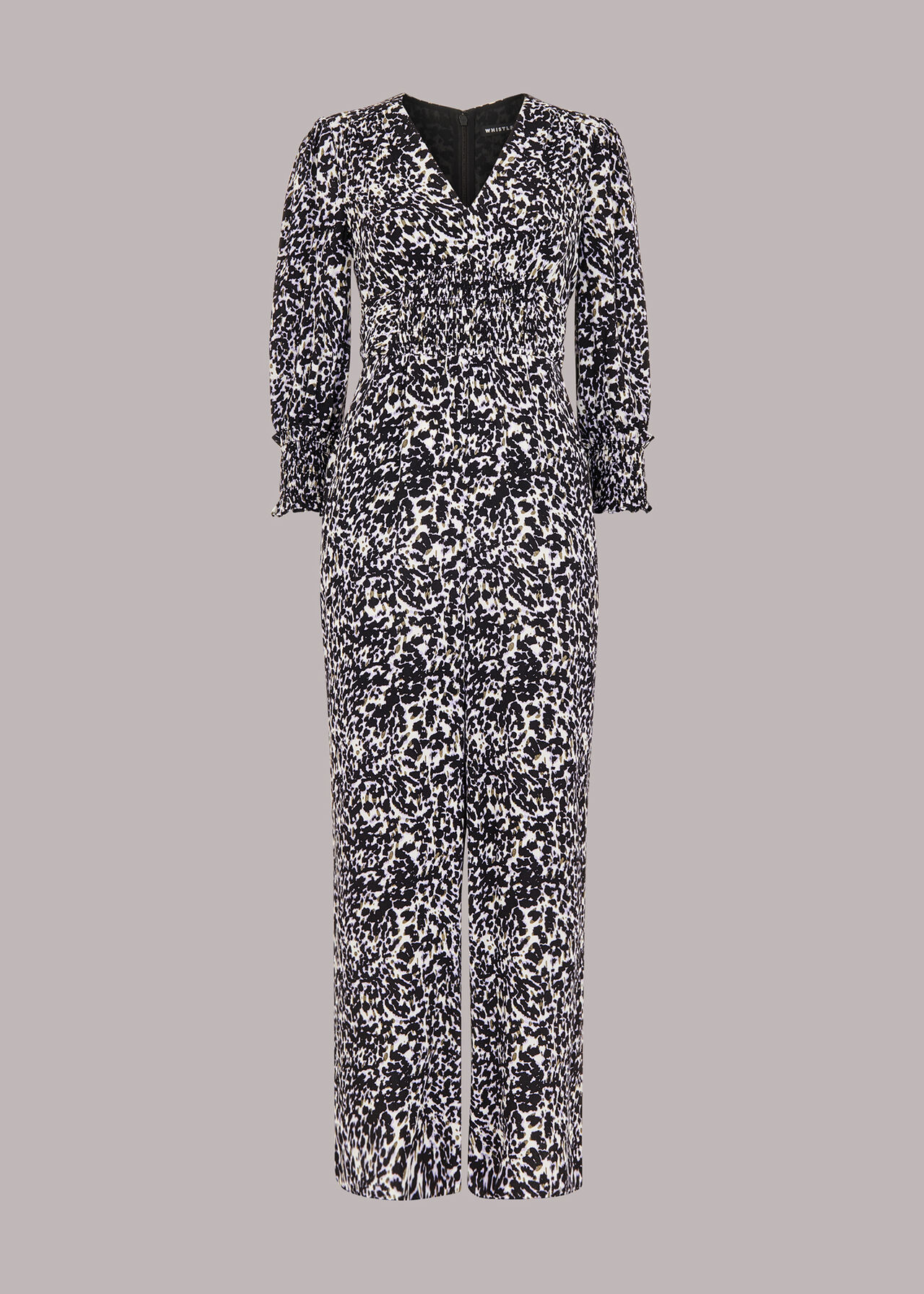 Smudged Cheetah Jumpsuit