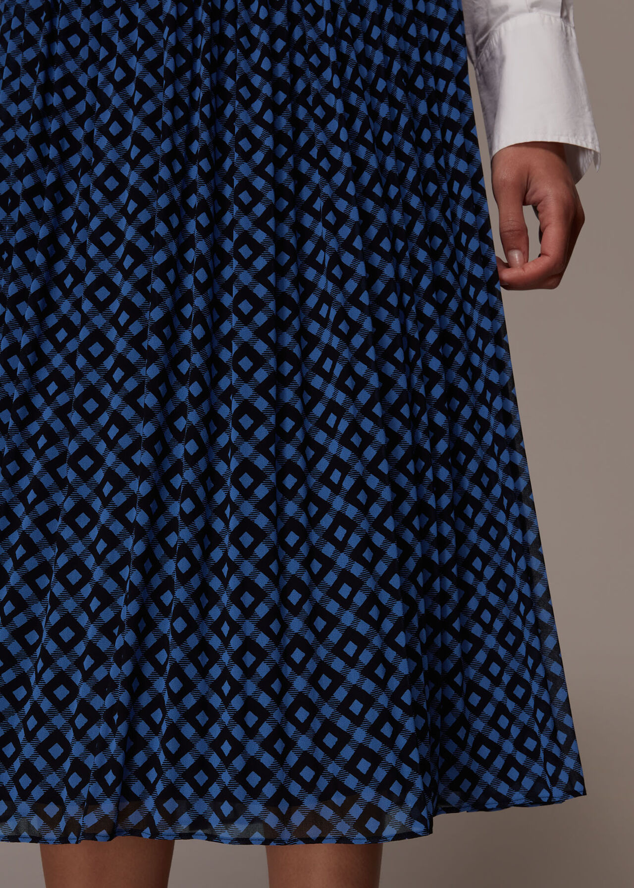 Gabriella Gingham Print Skirt