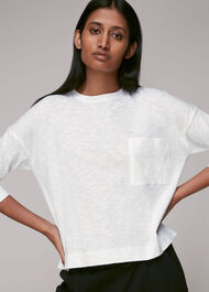 Cotton Pocket Top White