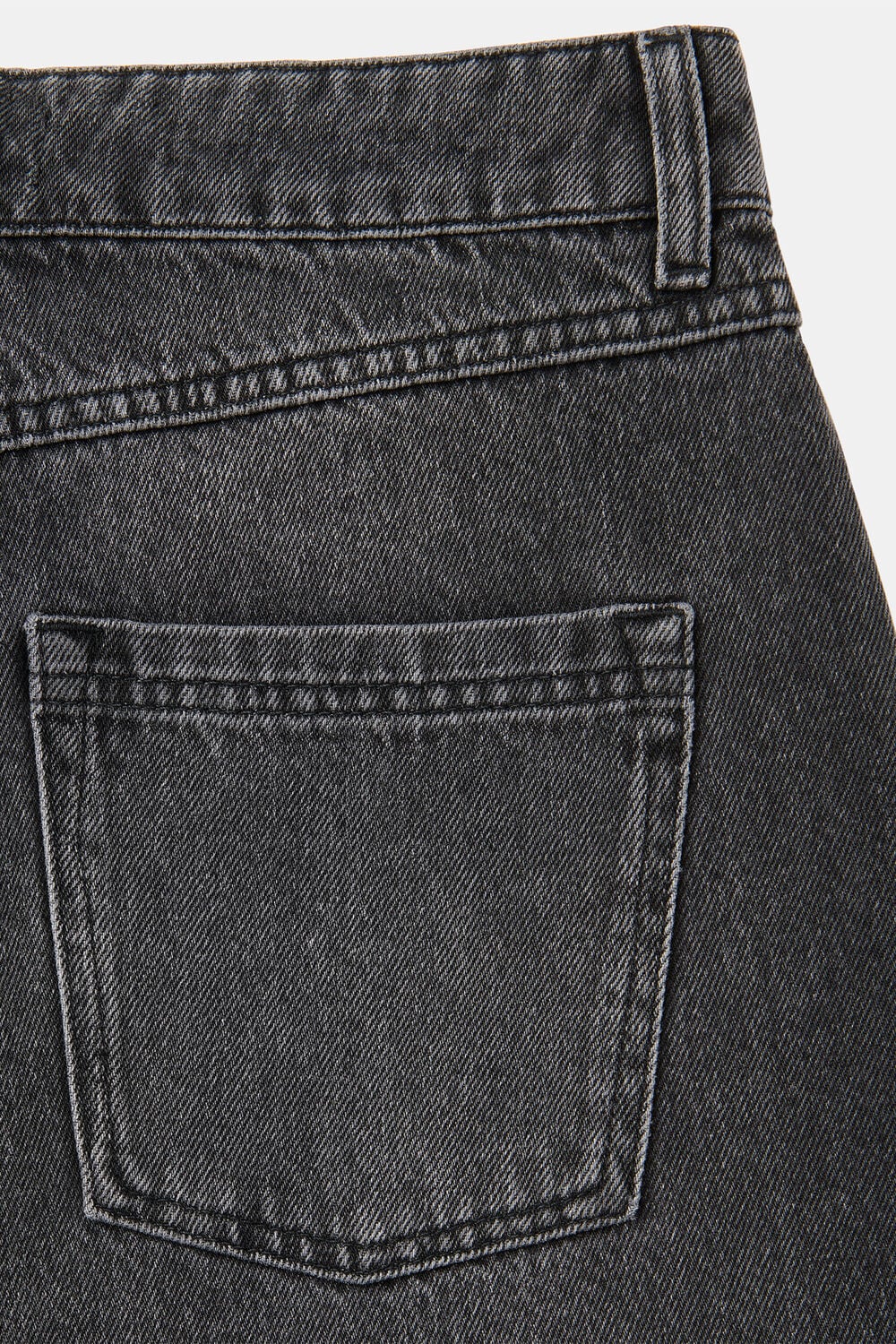 Grey Classic Straight Leg Jean