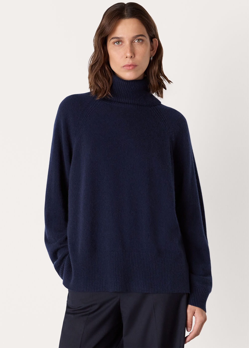 Cashmere Roll Neck