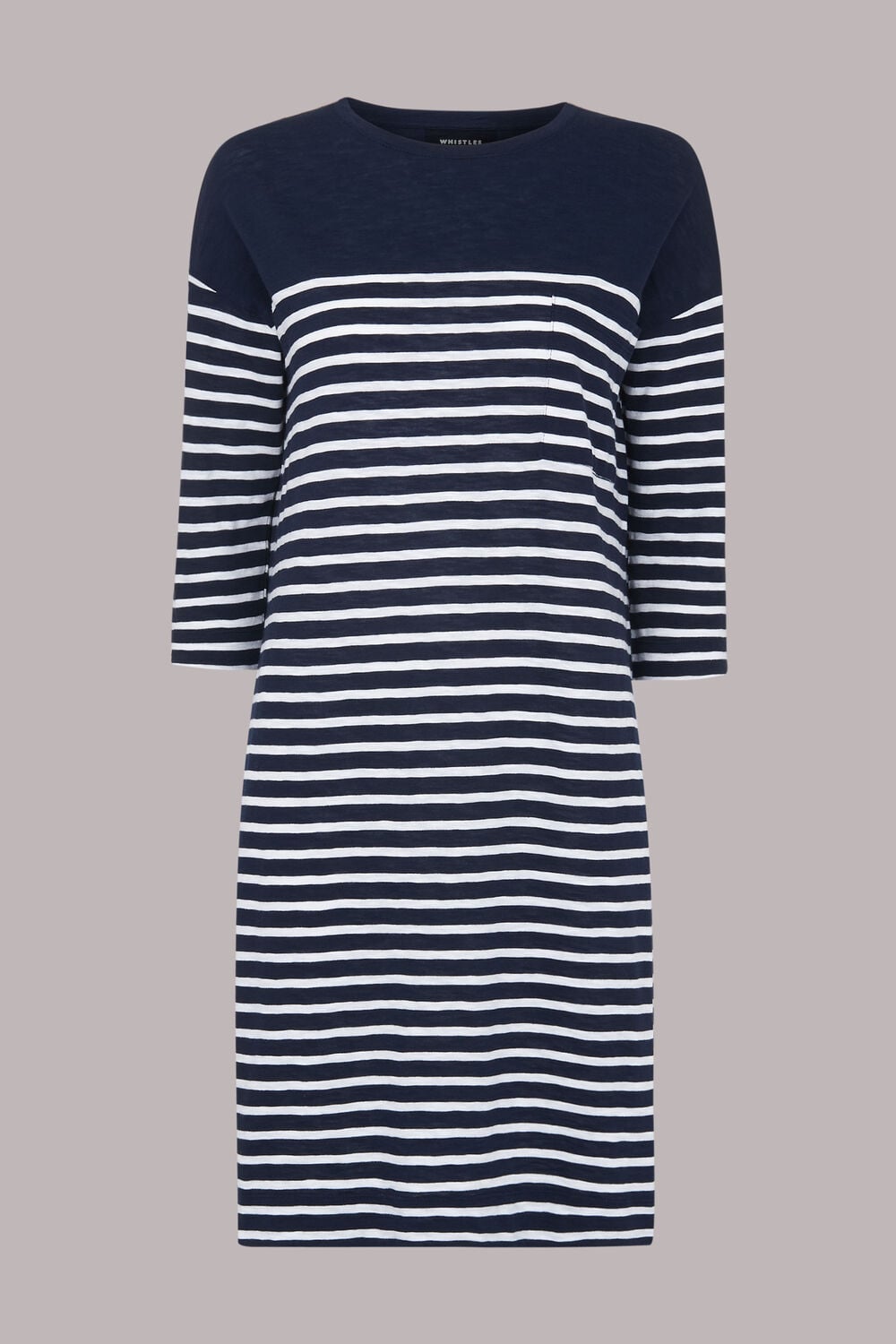 Breton Stripe Pocket Dress