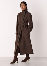 Petite Morgan Funnel Neck Coat