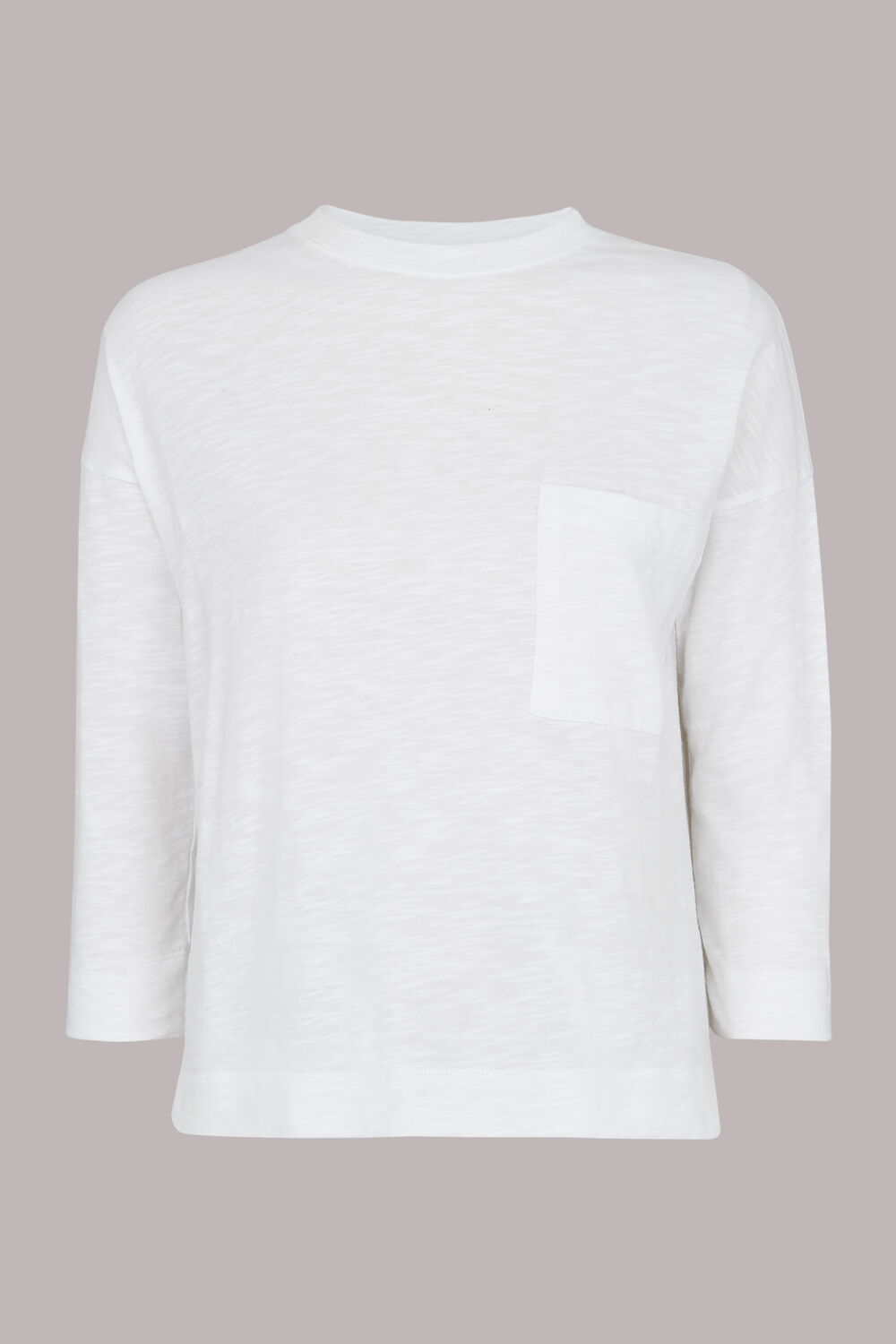 Cotton Pocket Top White