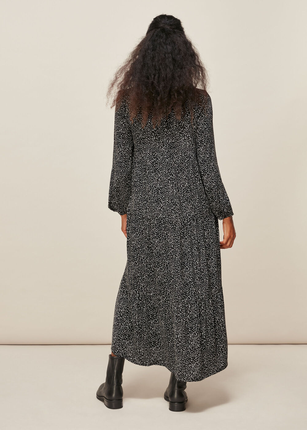 Freckle Print Enora Dress