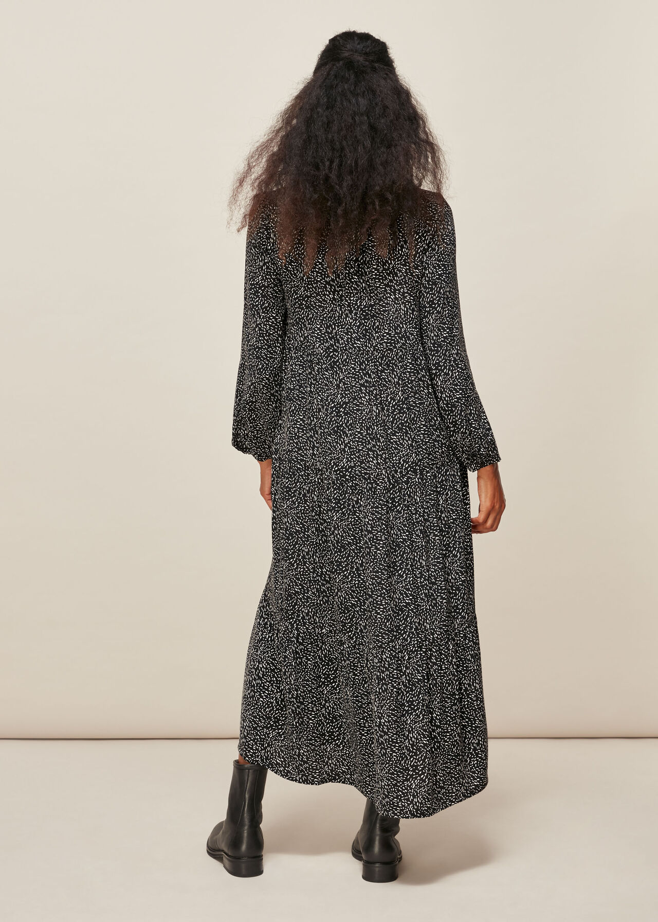 Freckle Print Enora Dress