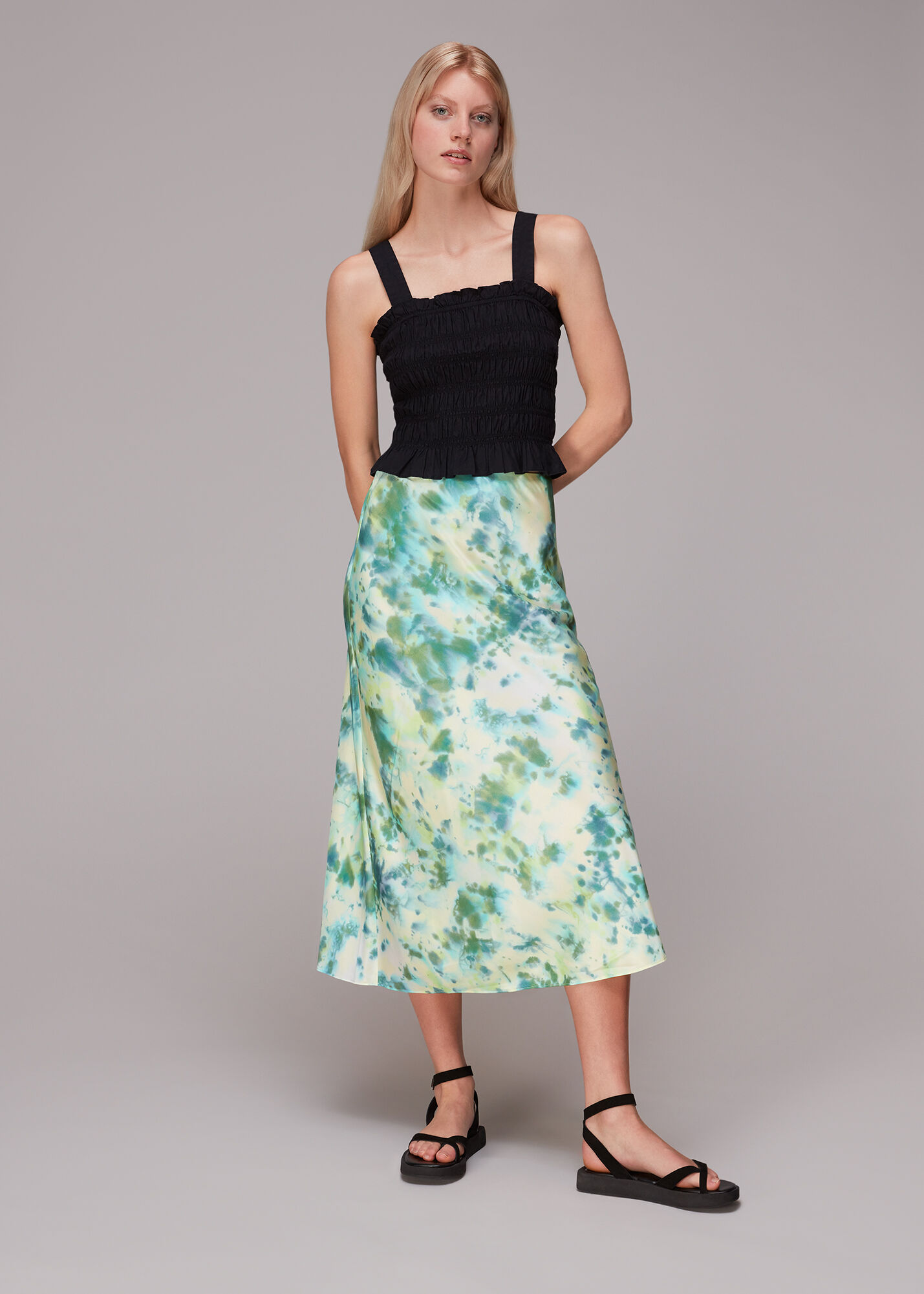 Silk bias 2025 cut skirt uk