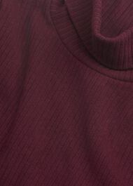 Ribbed High Neck