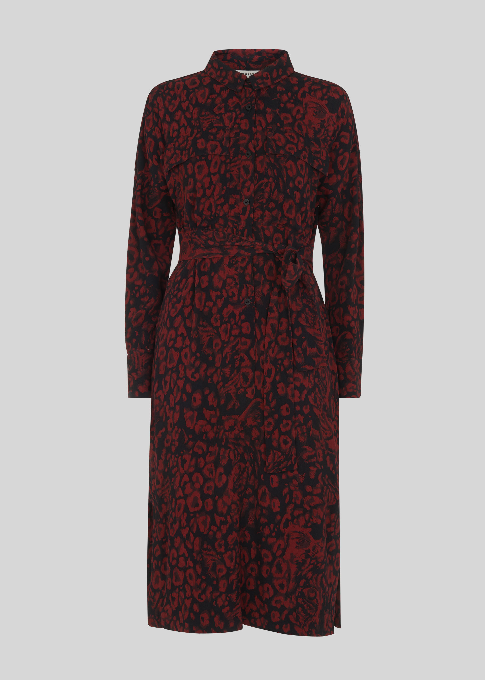 Whistles jungle sales cat print dress
