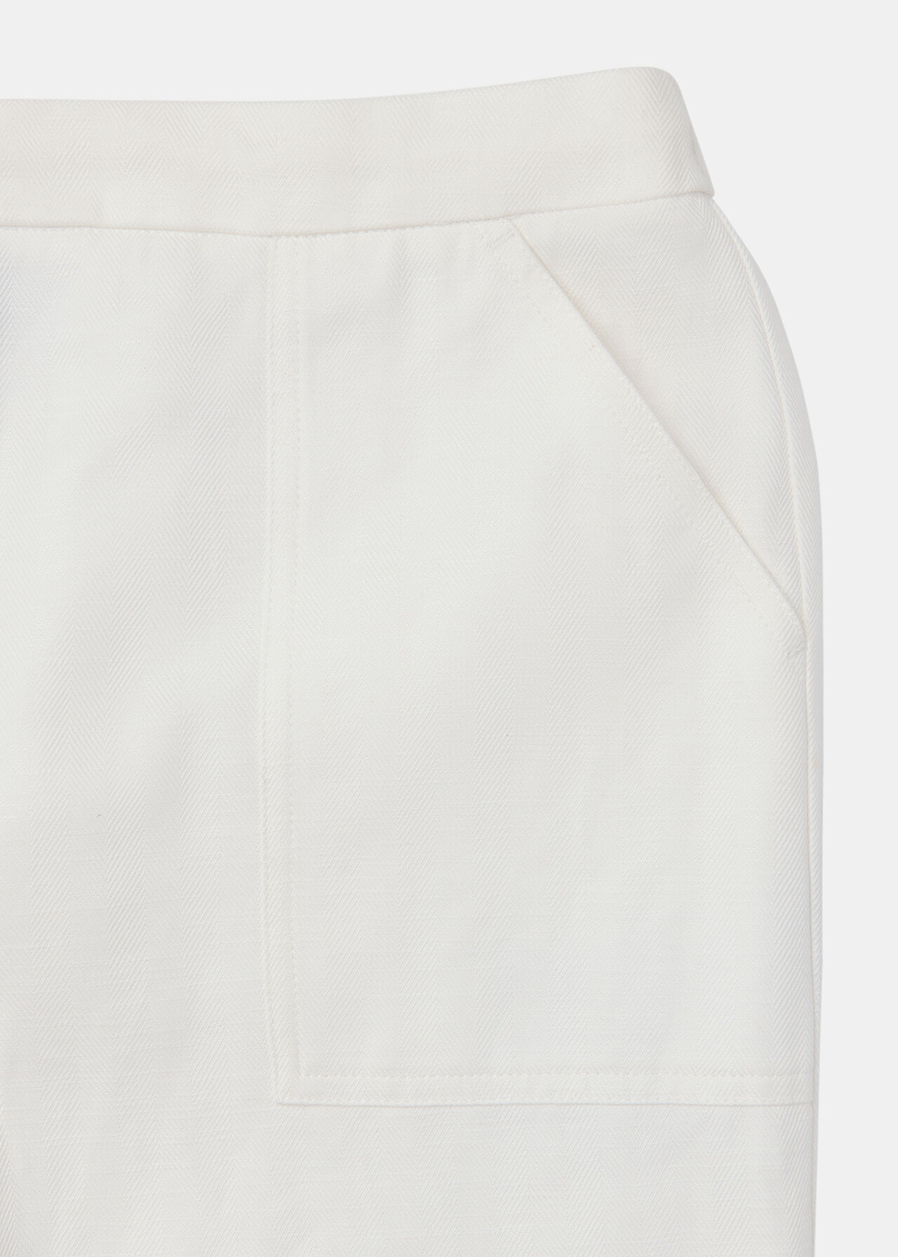 Petite Leona Linen Blend Trouser