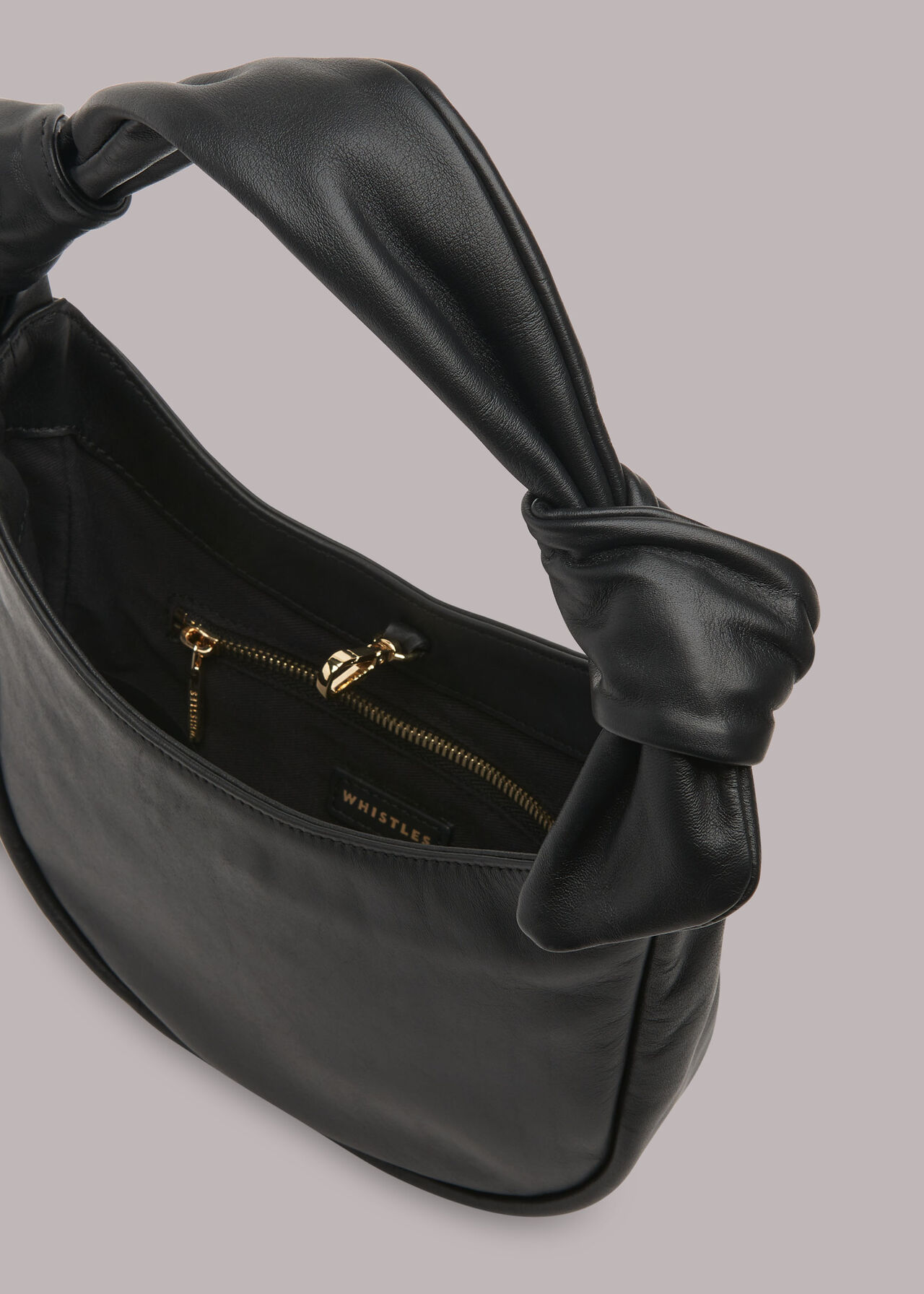 Linden Knotted Handle Bag