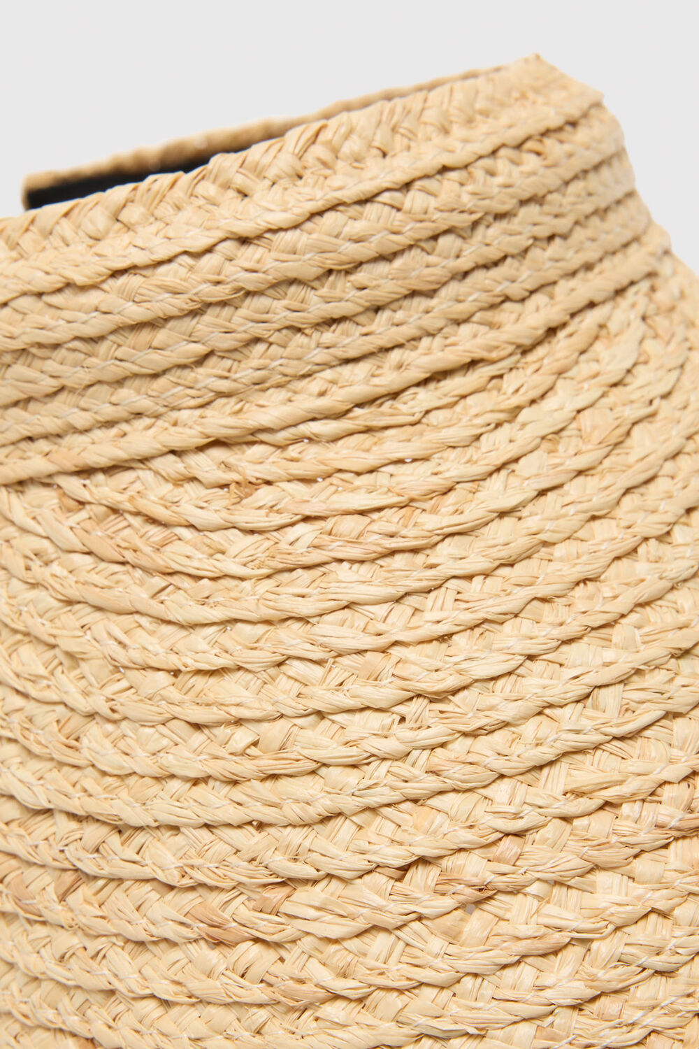 Neutral Straw Visor