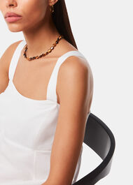 Tiger Eye Beaded Necklace