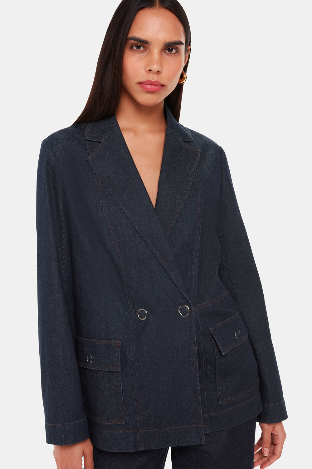 Joanna Denim Blazer