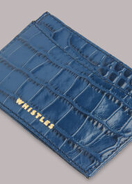 Shiny Croc Card Holder