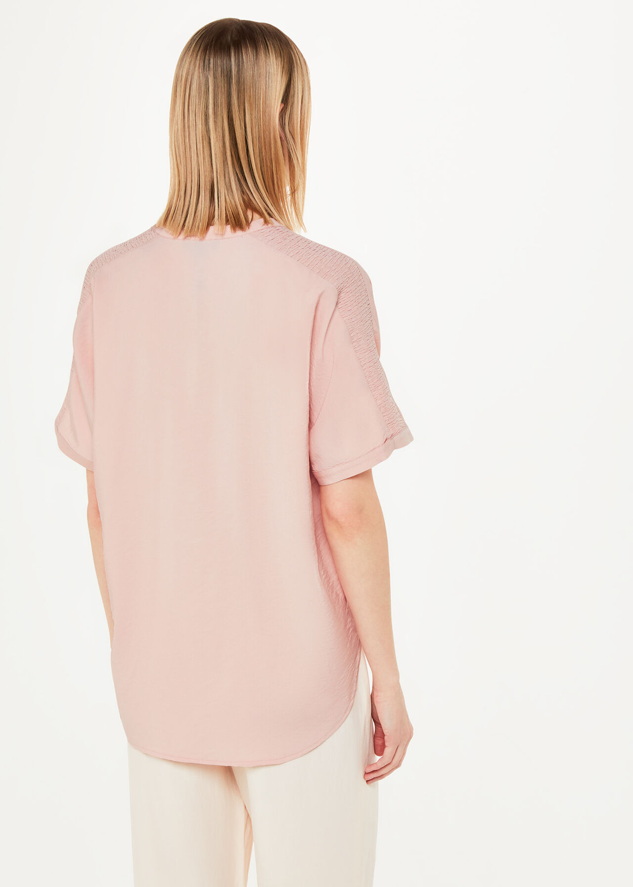 Maisie Shirred Sleeve Blouse