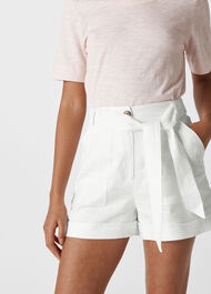 Linen Short White