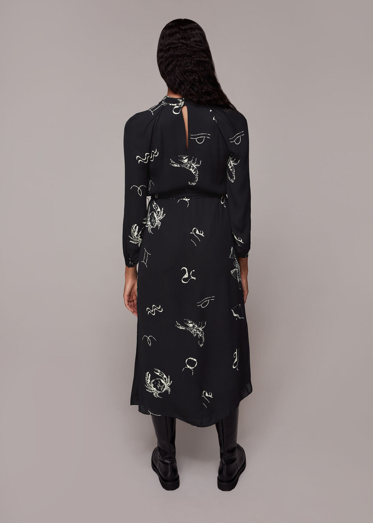 Kati Horoscope Print Dress