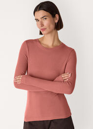 Essential Ribbed Crew