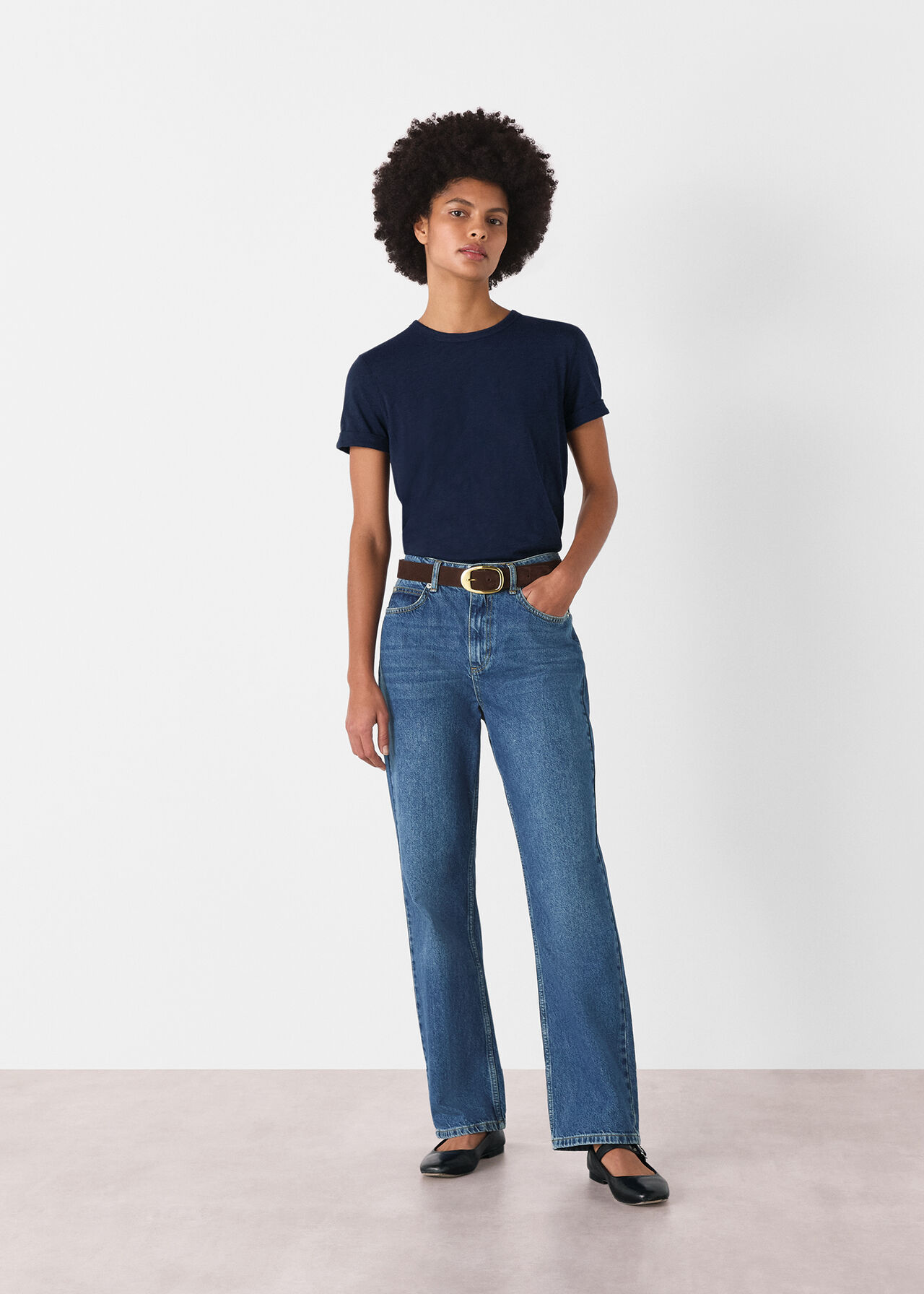 Authentic Column Leg Jean
