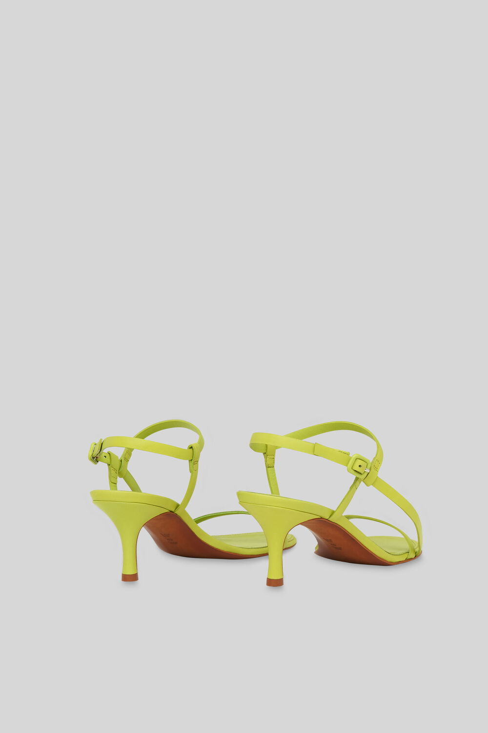 Milana Asymmetric Sandal Lime