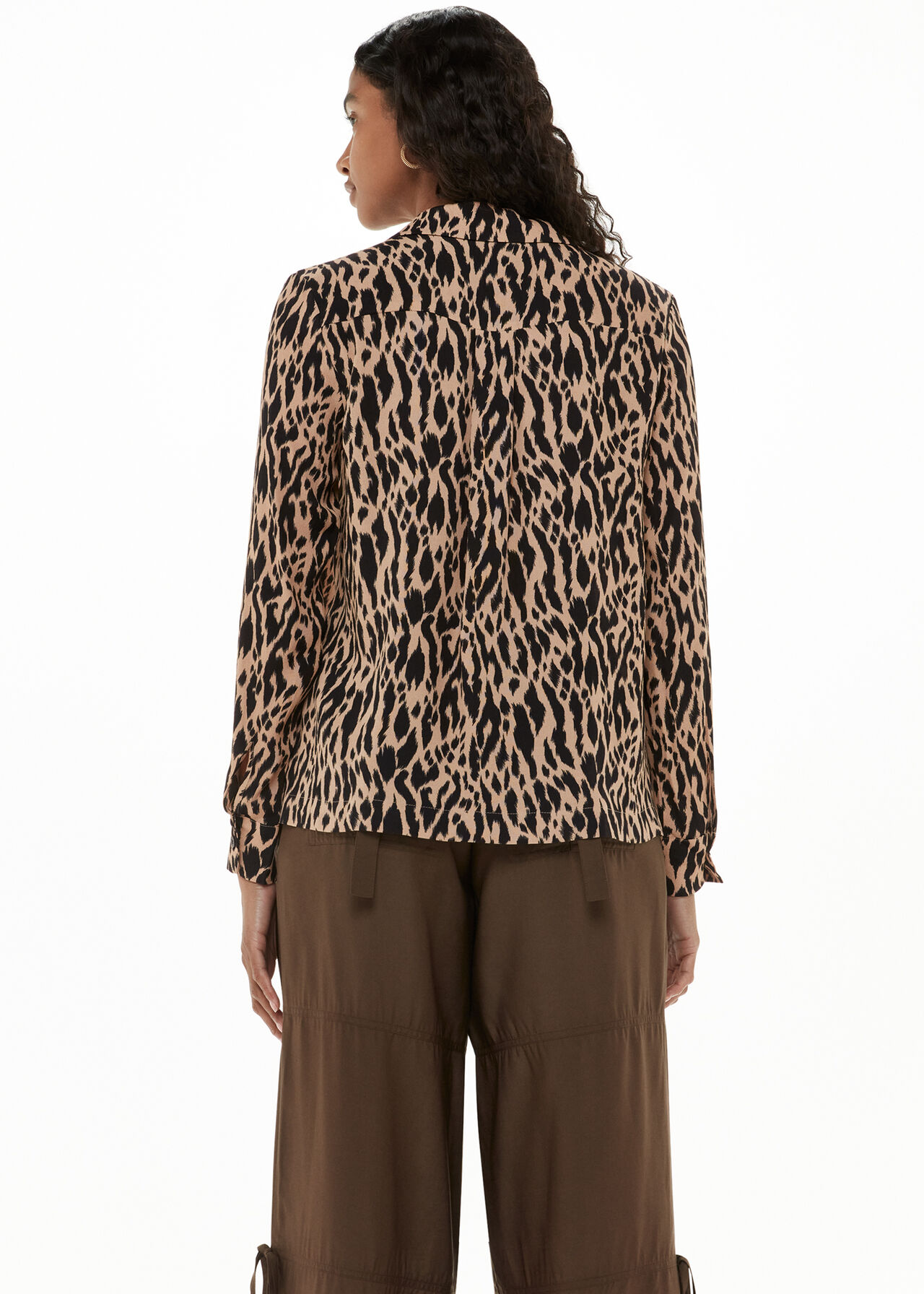 Animal Zebra Print Shirt