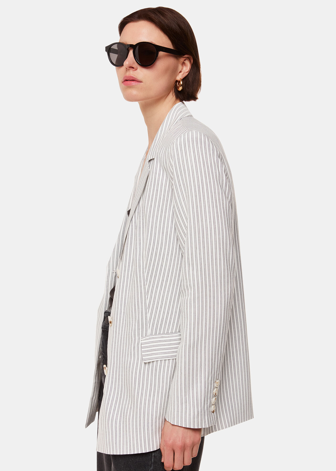 Luna Stripe Blazer